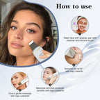Espátula Facial Ultrassónica – Removedor de Pontos Negros, Limpeza Profunda dos Poros, 4 Modos de Tratamento