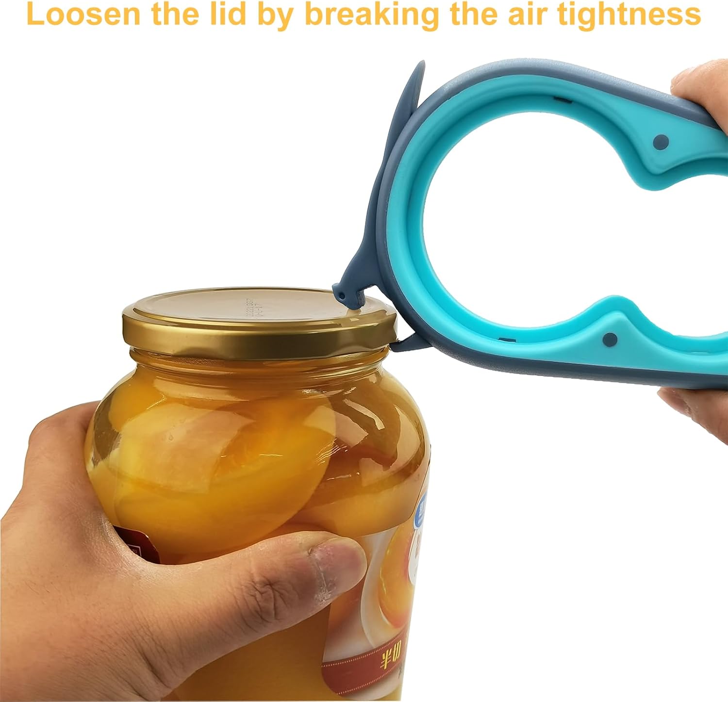 Otstar Jar Opener Bottle Opener and Can Opener for Weak hands