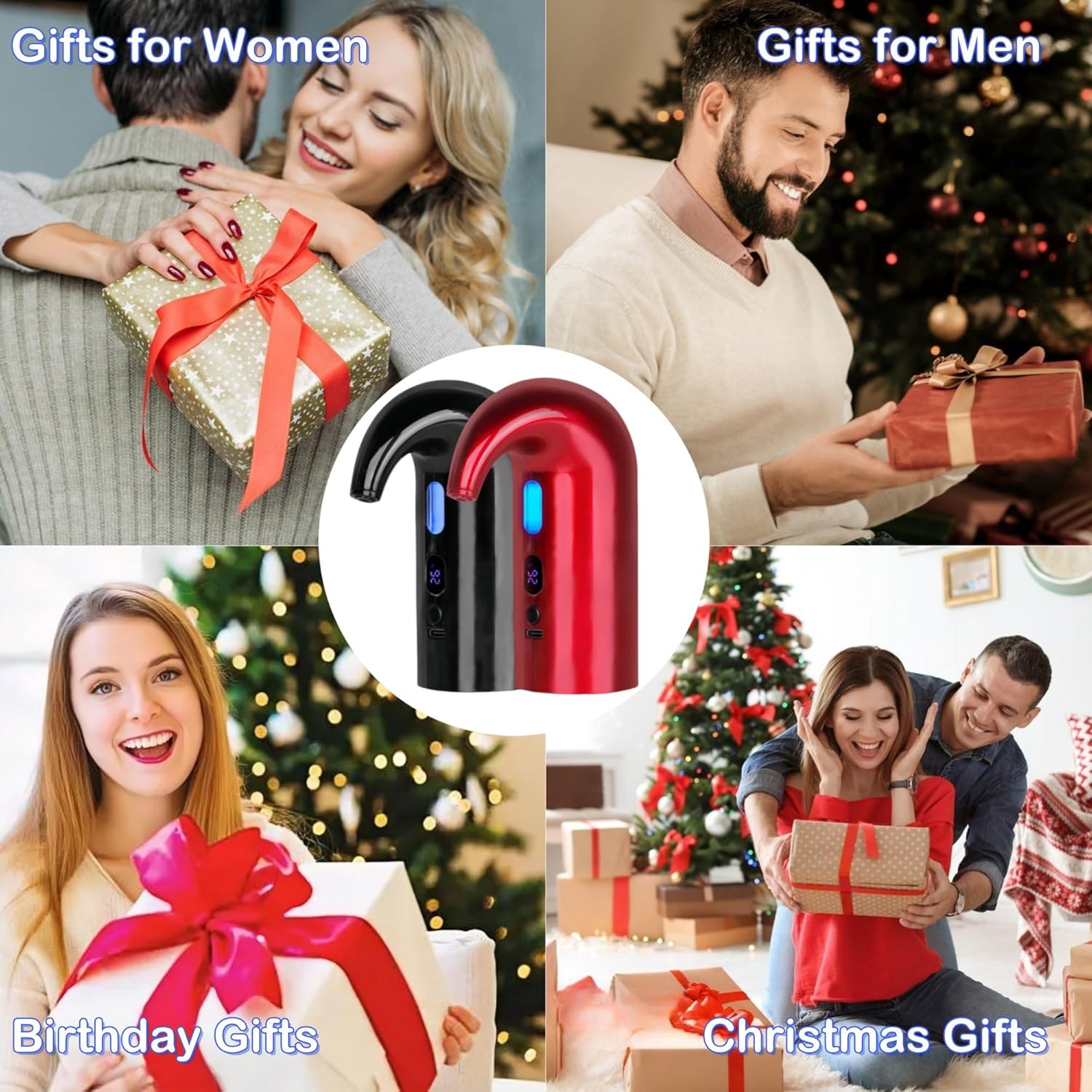 Electric Wine Aerator, Wine Decanter Pump Dispenser Gifts Set