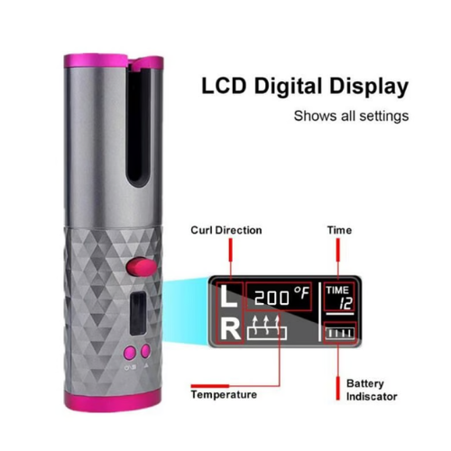 Cordless Automatic Hair Curler